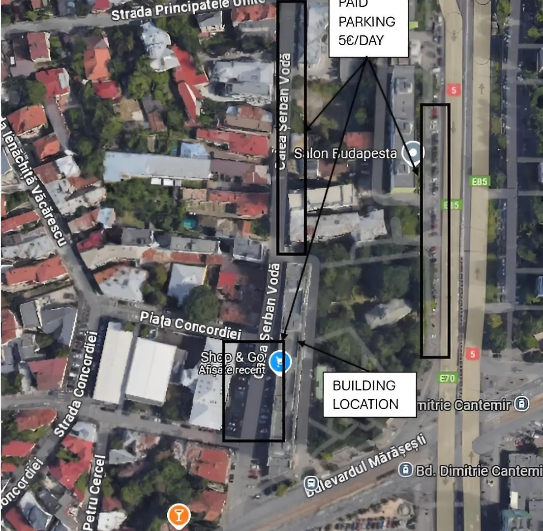 Lovely 2 Rooms Apartment In The Center Of The City Βουκουρέστι